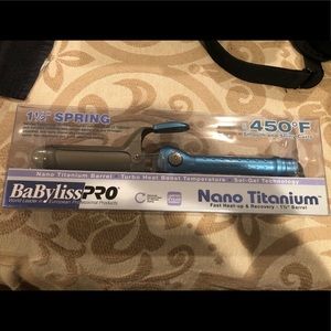 Babylissspro Nano Titanium Spring Curling Iron